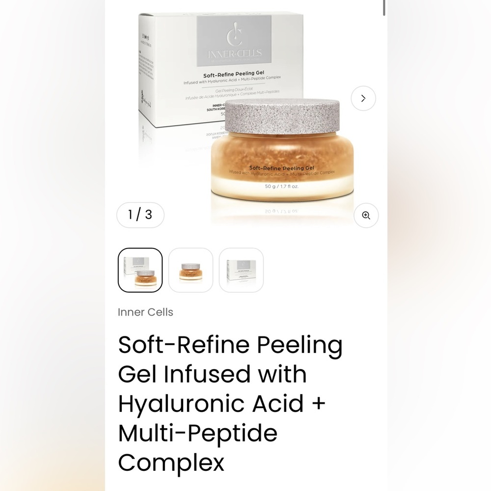 Inner Cells Soft-Refine Peeling Gel